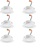 Juno RetroBasics 4-in Downlight Trim Kit 6-Pack - Switchable White