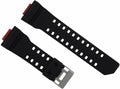 Black Rubber Watch Band for Casio G Shock Ga-Series