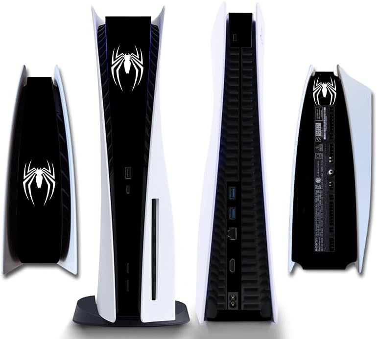 PS5 Disk Edition Side Protective Black Skin