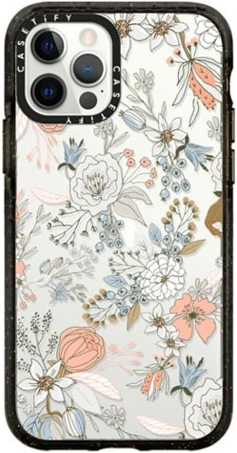 CASETiFY Impact Case for iPhone 12/12 Pro - Abstract Coral Design