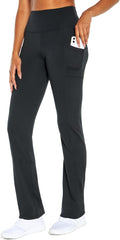 Marika Women's Jada Bootcut Pant - High Rise, Pocketed Comfort