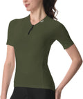 Wulibike Cycling Jersey for Women Long Sleeve - Lightweight Breathable