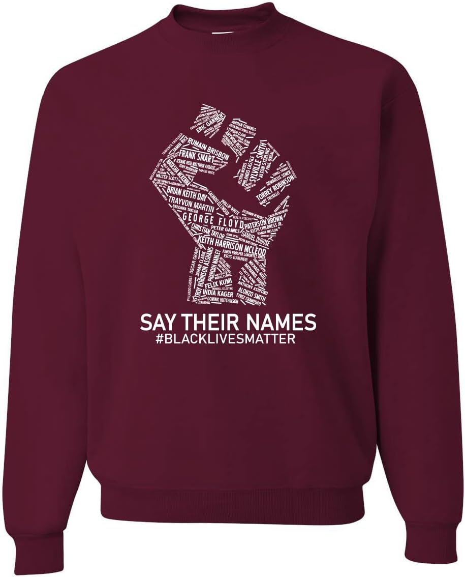 Wild Bobby Black Lives Matter Crewneck Sweatshirt for Pride
