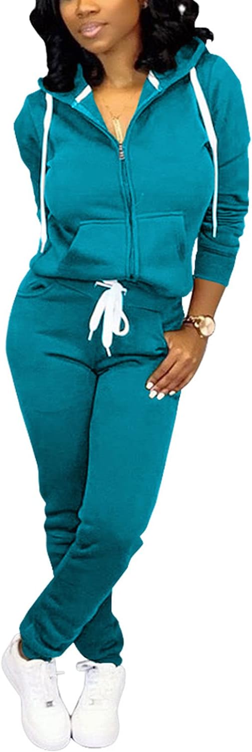 Nimsruc Jogging Suits for Women - Stylish 2 Piece Casual Set