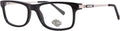 Eyeglasses Harley-Davidson HD 0143 T 001 Shiny Black - Lightweight