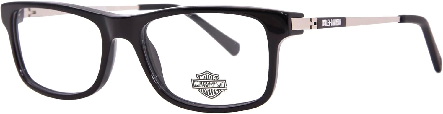 Harley-Davidson HD 0143 T Shiny Black Eyeglasses for All