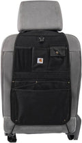 Carhartt Universal Nylon Duck Seat Back Organizer, Black - Durable