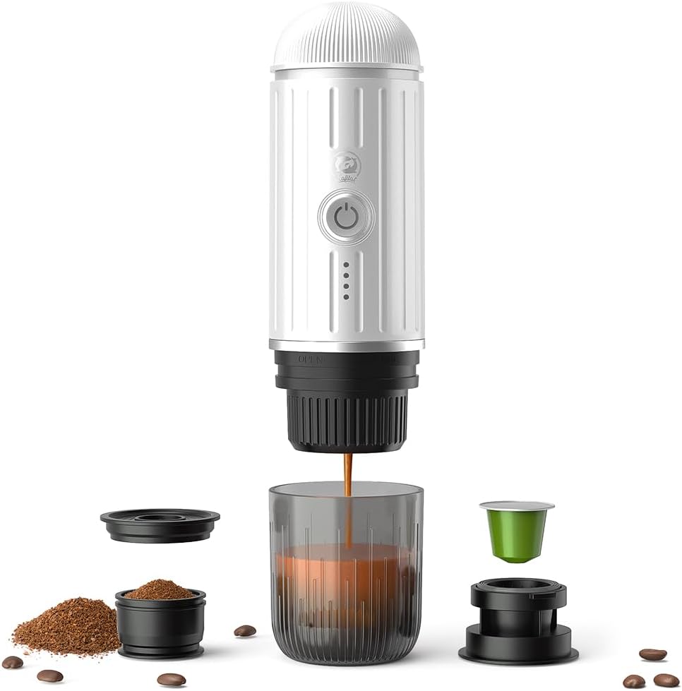 BENFUCHEN Portable Espresso Maker - On-the-Go 19 Bar Brewing