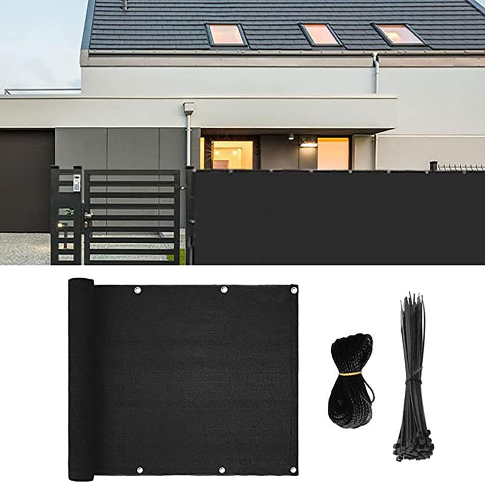 COSDACE Balcony Privacy Screen - UV-Resistant Sun Shade