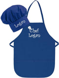 Chef Child Personalized Embroidered Apron for Kids - Cute Animal