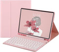 Keyboard Case for iPad Mini 5/4 - Detachable Bluetooth Keyboard, Pink