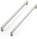 JOY DECOR 30 Pack Cabinet Handles 11-1/3 in Brushed Nickel - Durable