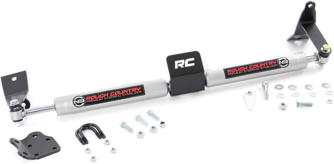 Rough Country N3 Dual Steering Stabilizer for Ram 2500/3500 4WD