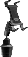 ARKON Car Cup Holder Tablet Mount - Secure 360 Swivel