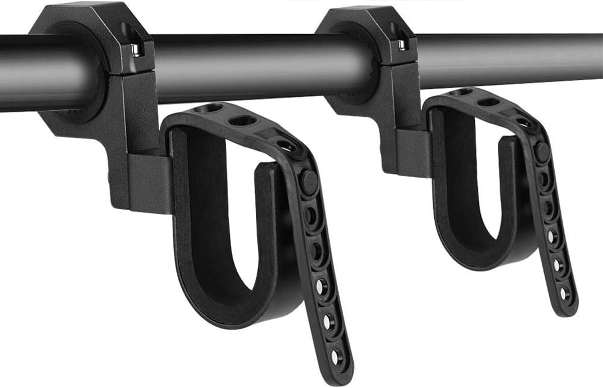 KEMIMOTO UTV Tool Holder Rack for Roll Bar - Heavy Duty Design