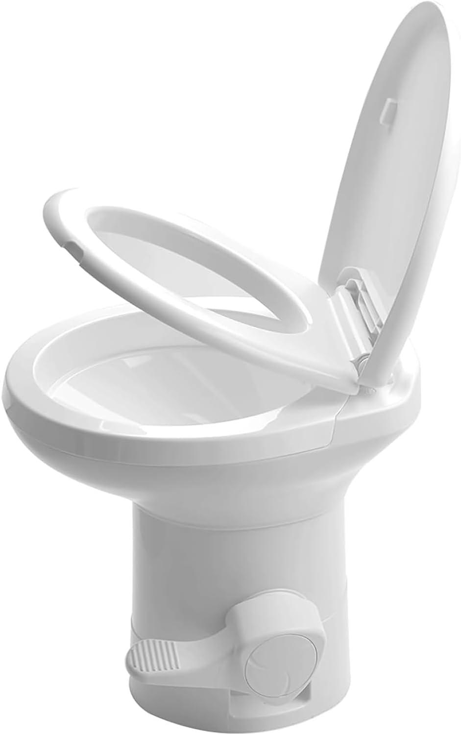 Portable RV Toilet - Foot Pedal Flush for Easy Travel