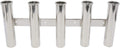 Stainless Steel 5 Tube Fishing Rod Rack - Mirror Finish 316