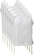 Tzitzit Undershirt Boys Tzitzis - Comfortable 100% Cotton