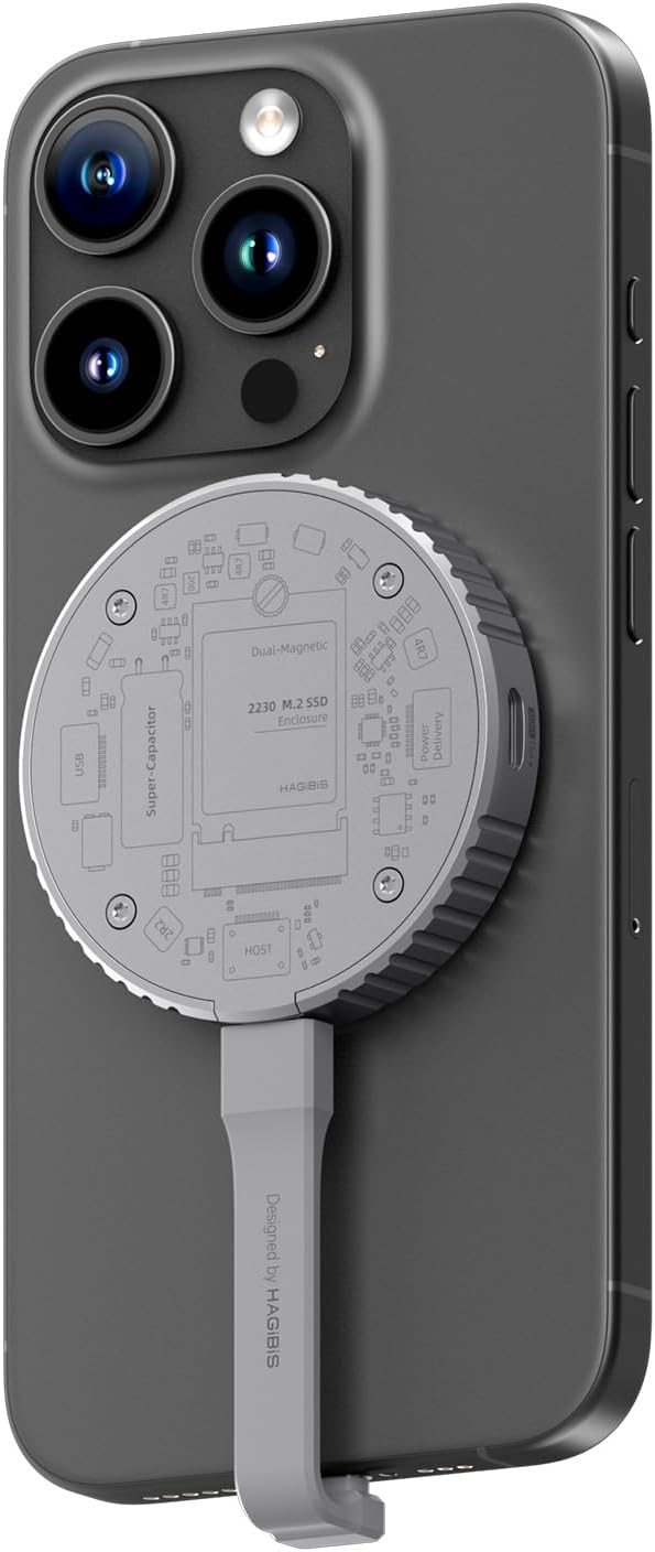 Hagibis 10Gbps NVMe SSD Enclosure: Fast Data Transfers