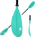 Kayak Paddle Adjustable 2-Piece Aluminum Shaft with Fiberglass Blade
