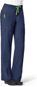 Cross-Flex Women's Boot Cut Cargo Scrub Pant - Durable, Stretchy Fit