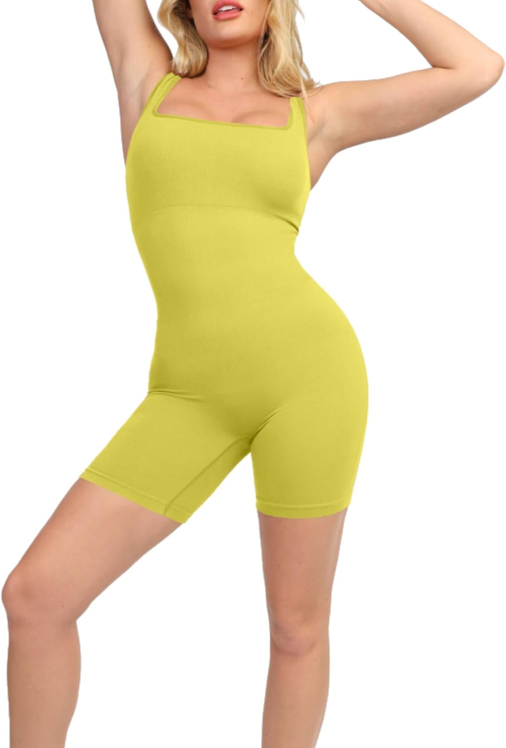 Popilush Shapewear Jumpsuits for Women with Built-in Bra