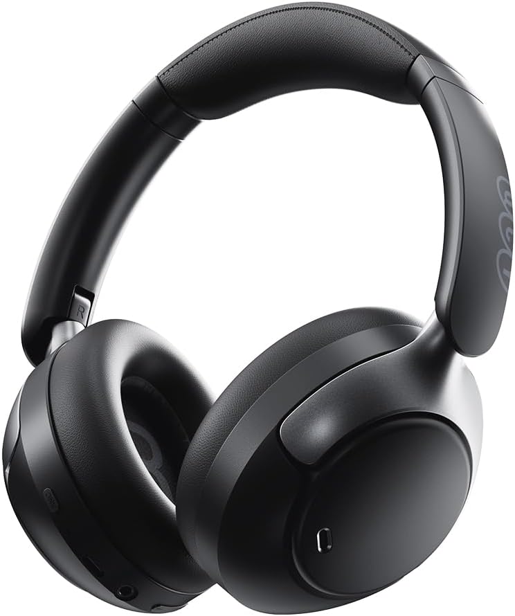 QCY H3 PRO Wireless Headphones with 50dB Active Noise Cancellation