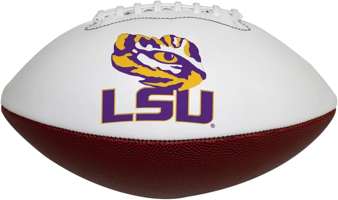 NCAA Official Size Autograph Football for Collecting and Display