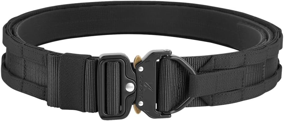 KRYDEX Quick Release Gun Belt 1.75 Inch Tactical Battle Belt