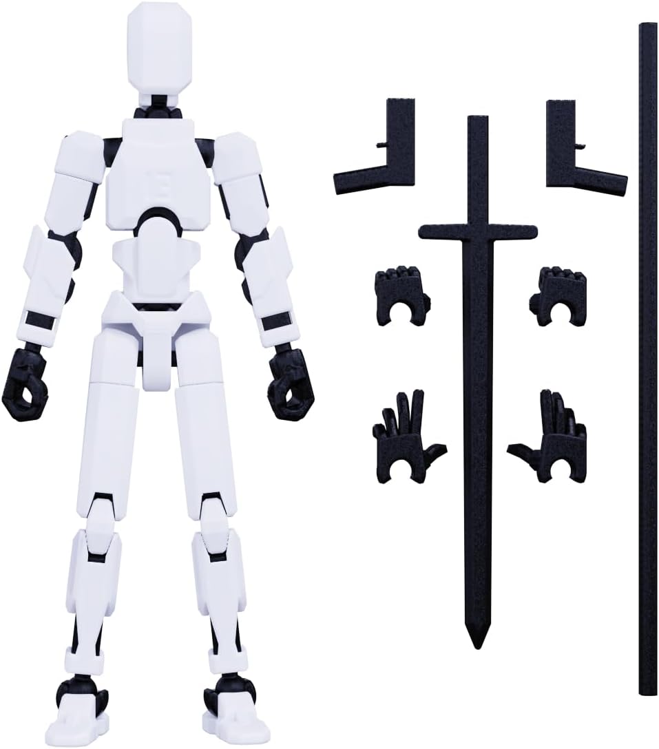 Multi-Jointed 3D Action Figure for Boys - MerryXD Titan 13