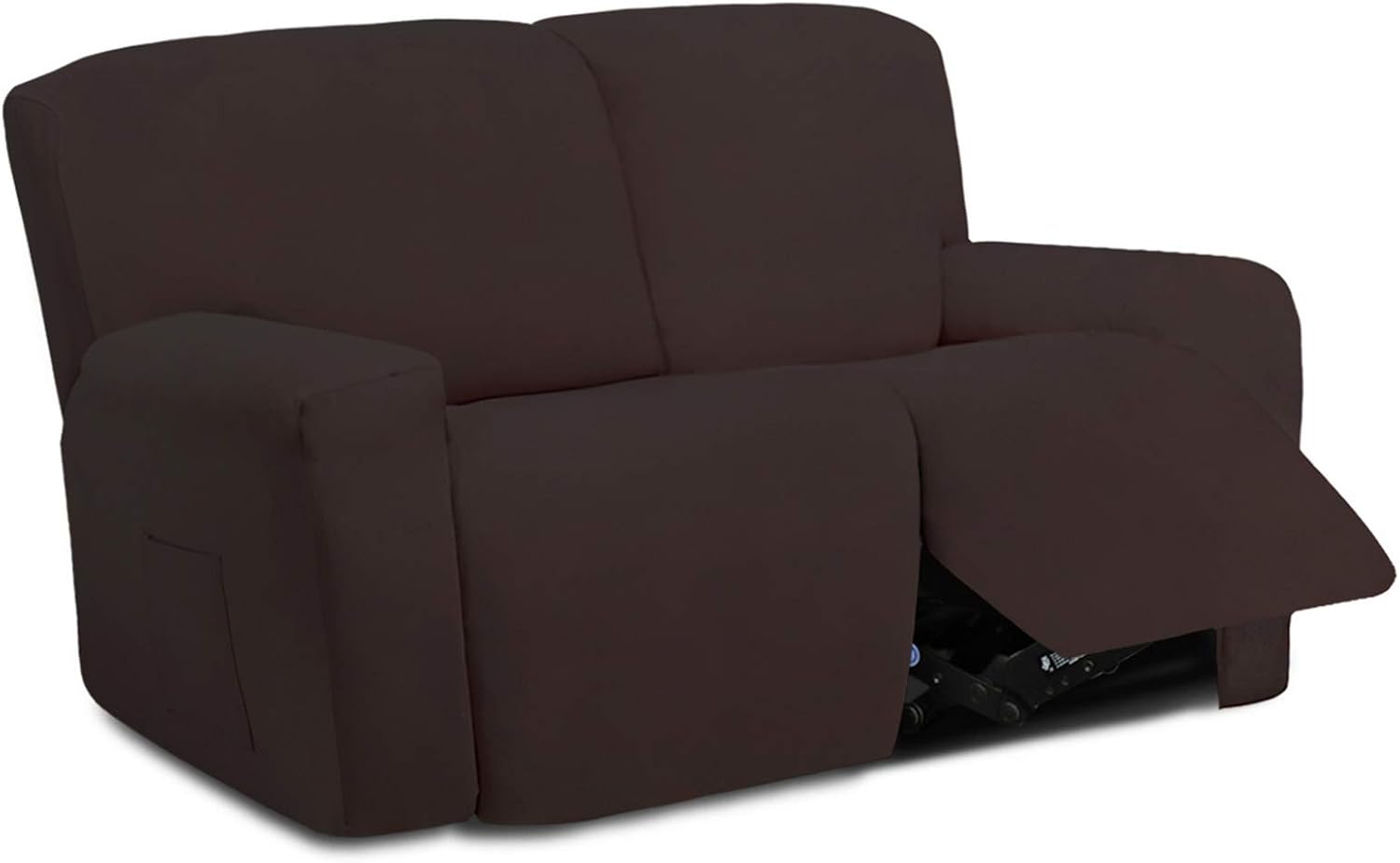 Easy-Going Microfiber Stretch Sectional Recliner Sofa Slipcover