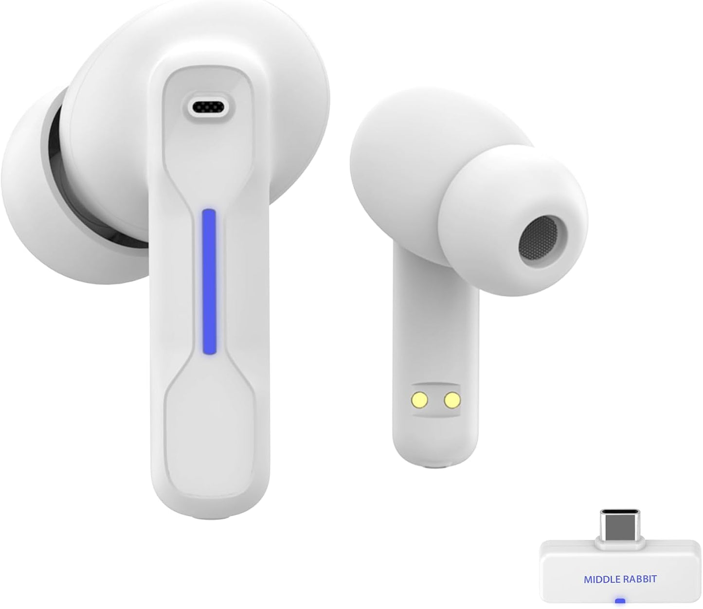 Middle Rabbit SW4 Wireless Earbuds for PC and Laptop Use