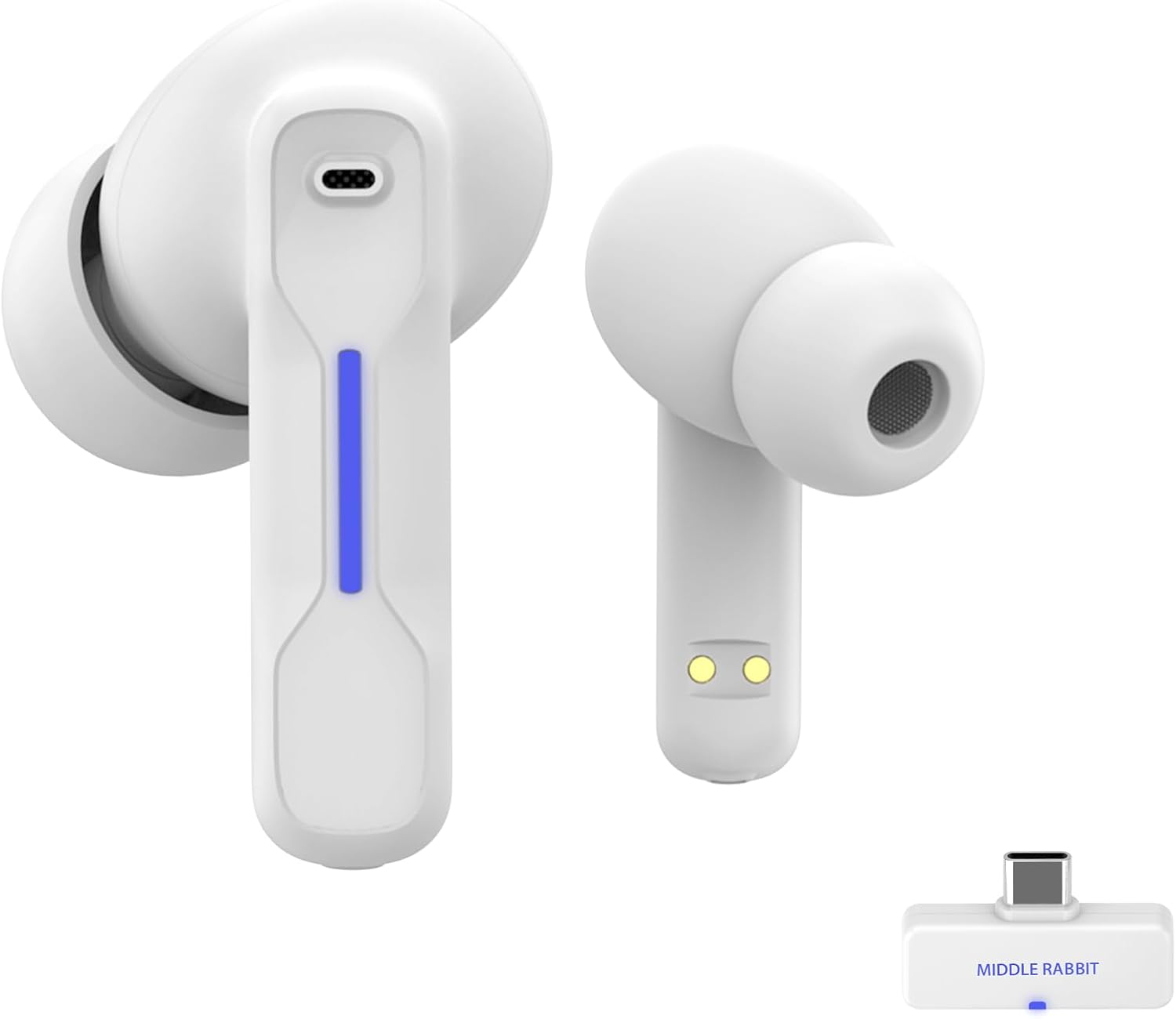 Middle Rabbit SW4 Wireless Earbuds for PC and Laptop Use
