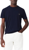 Lacoste Men's Pima Jersey Crew Neck Tee - Classic Soft Fit T-Shirts