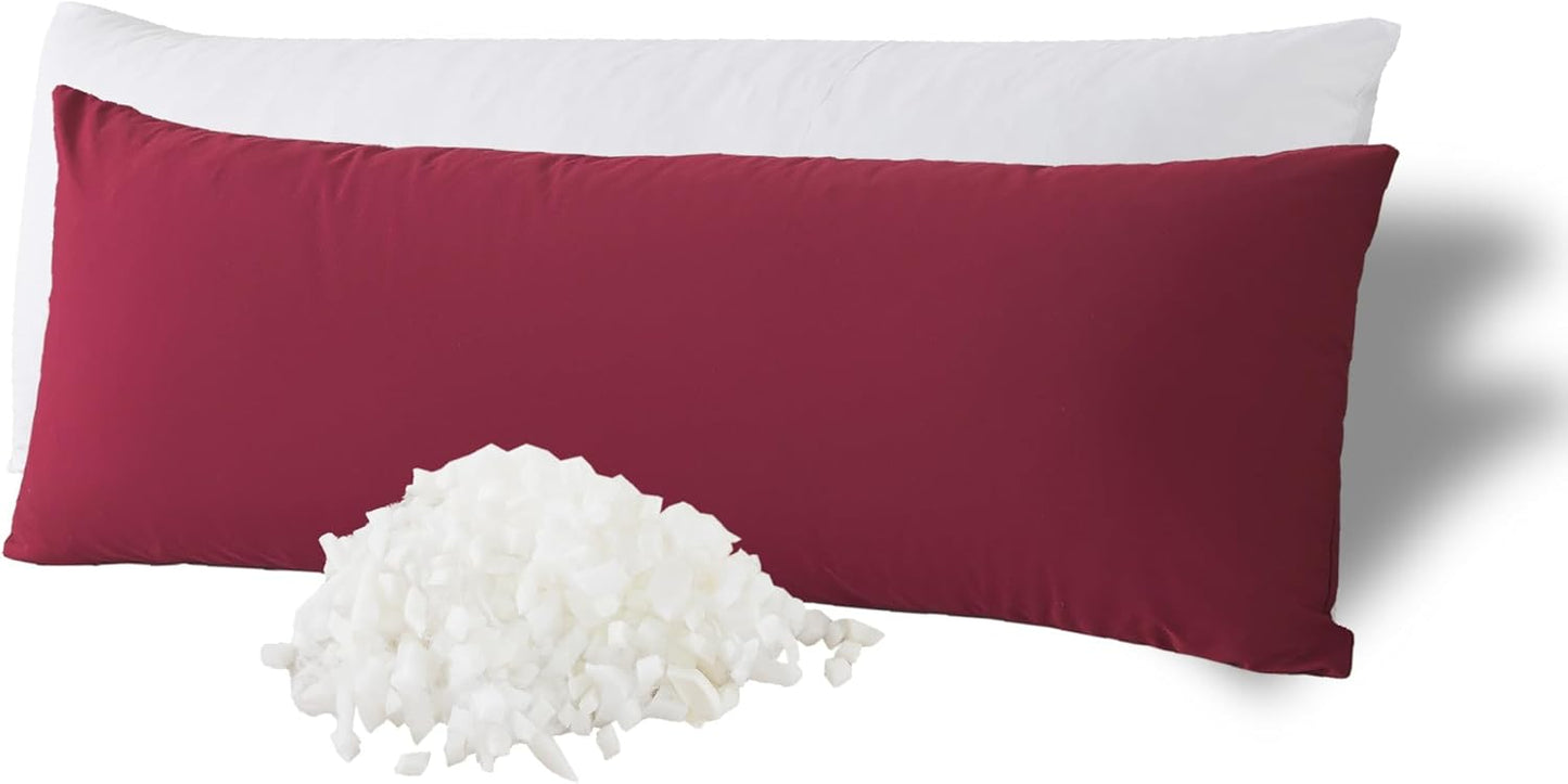 WhatsBedding Memory Foam Body Pillow for Ultimate Comfort
