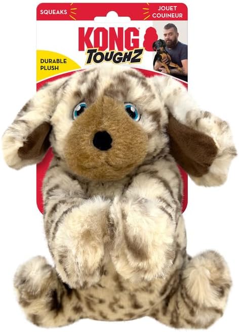 KONG Toughz: Long-Lasting Plush Toy for Aggressive Chewers