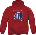 LOGOVISION Collegiate Distressed Primary Logo Pullover Hoodie MERCY