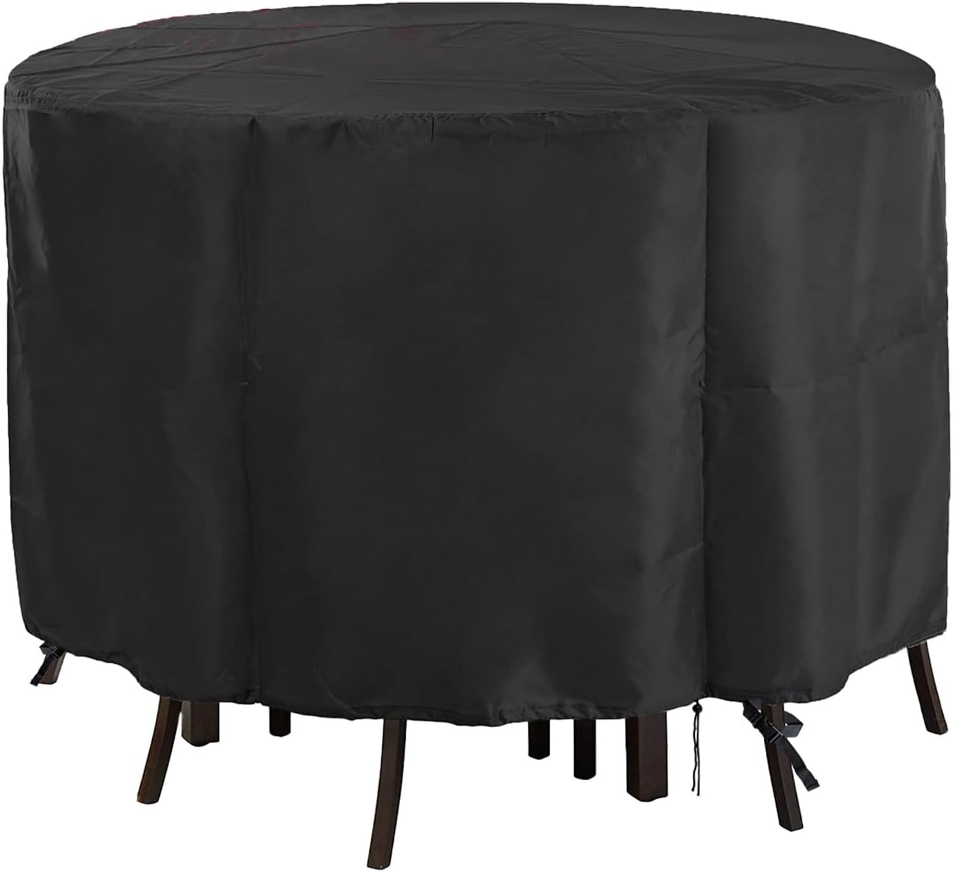 Round Patio Bar Height Table and Chair Cover for All Seasons
