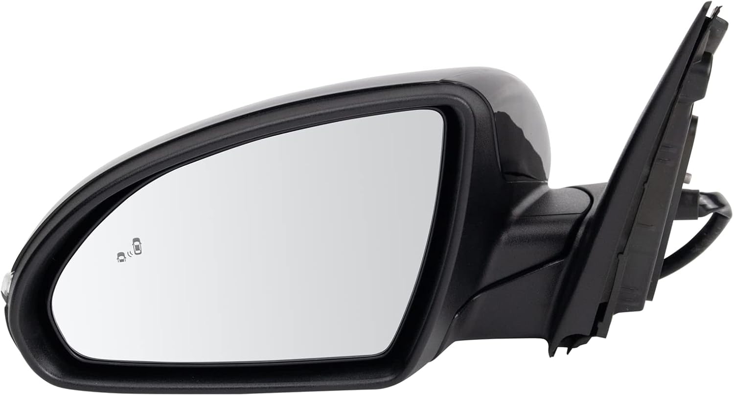 Power Heated Manual Folding Driver Side Mirror for 2016-2020 Kia