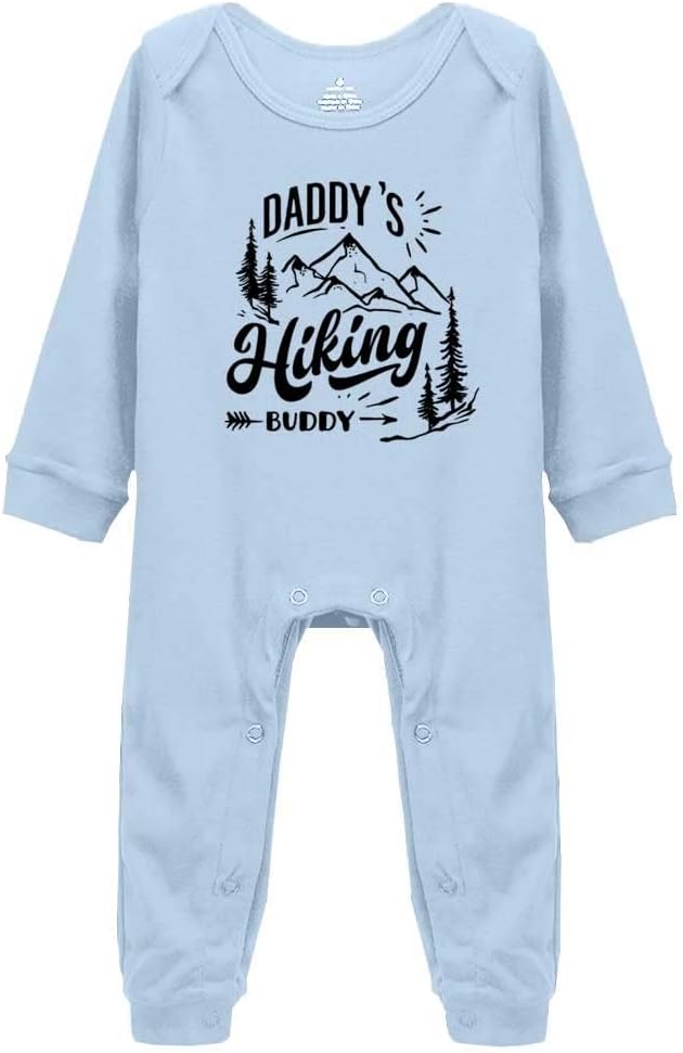 Daddy's Hiking Buddy Baby Bodysuit - Adventure Ready!