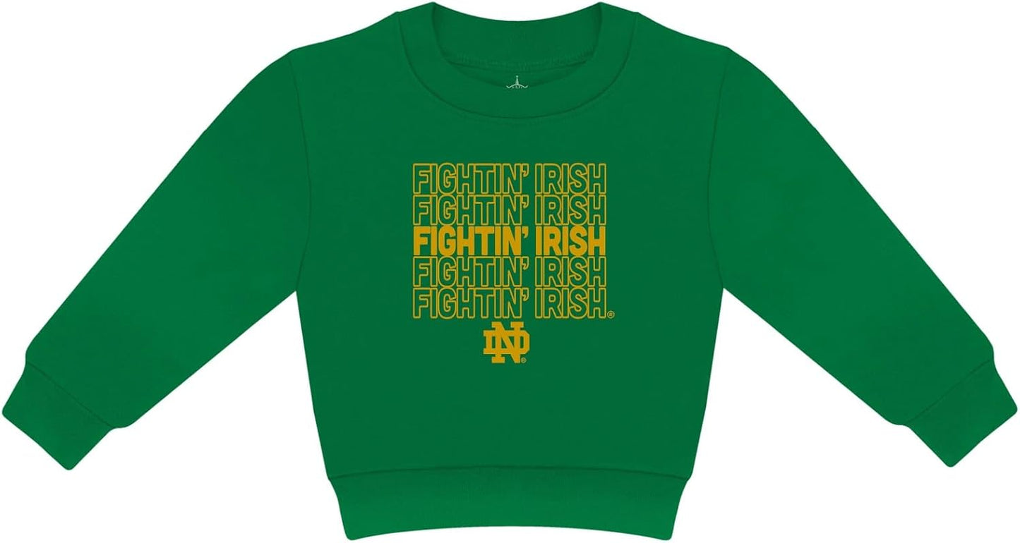 Notre Dame College Baby Sweatshirt for Boys & Girls 0-4T