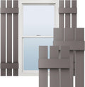 Board-n-Batten Vinyl Shutters 12in x 63in - Durable Exterior Upgrade