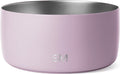 Stainless Steel Pet Water Bowl Large 64oz - No Tip, Insulated