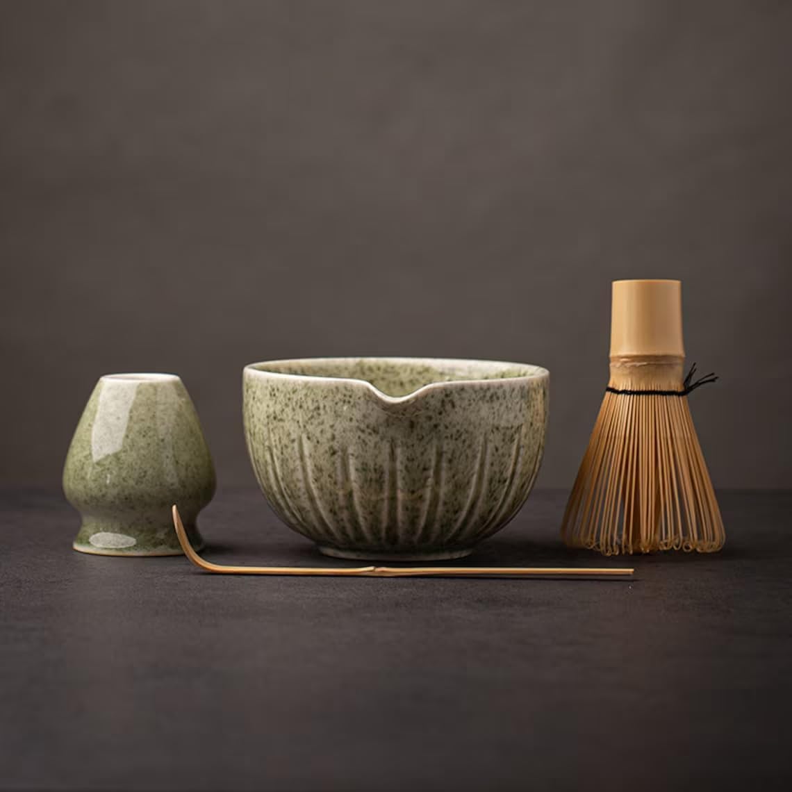 TANG PIN Matcha Set - Perfect 4pc Kit for Matcha Lovers