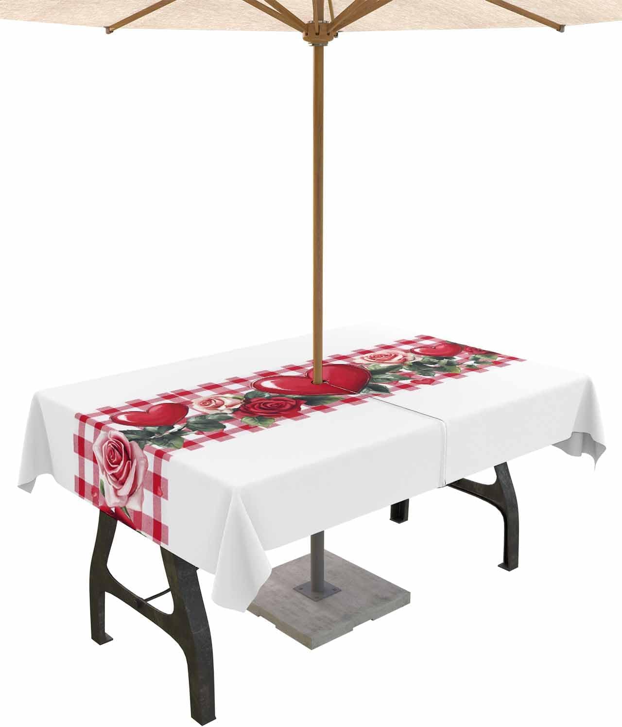 Spillproof Romantic Roses Tablecloth