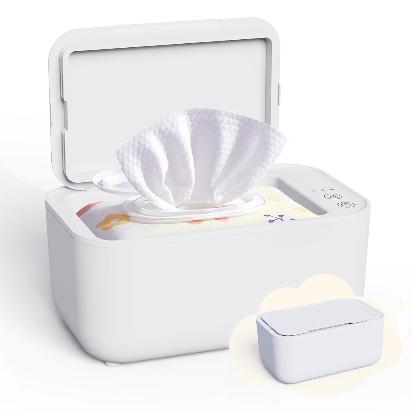 Portable Baby Wipe Warmer - Evenly Heated