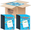 Primary Journal Notebook, Letters & Animal Print, 200 Pages, Blue