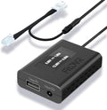 Dash Camera Power Adapter (4-Pin) for Mercedes Benz - LED Display USB
