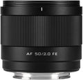 VILTROX 50mm f2.0 FE Standard Prime Lens - Lightweight AF Optics