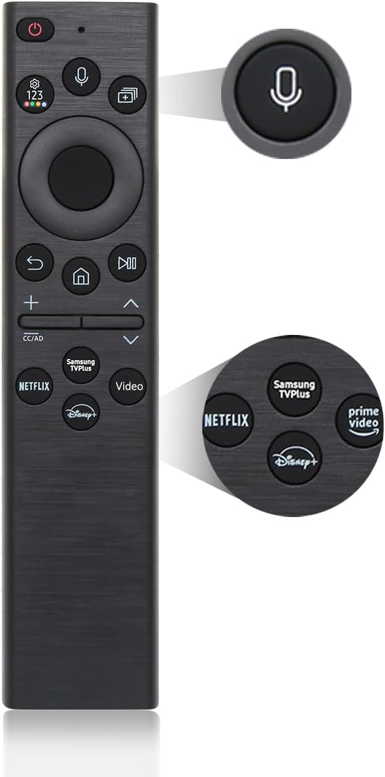 Samsung Smart TV Remote - Voice Control, Crystal Neo LED, 1-Year Warranty